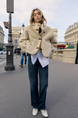 VESTE RÉVERSIBLE DOUBLE FACE